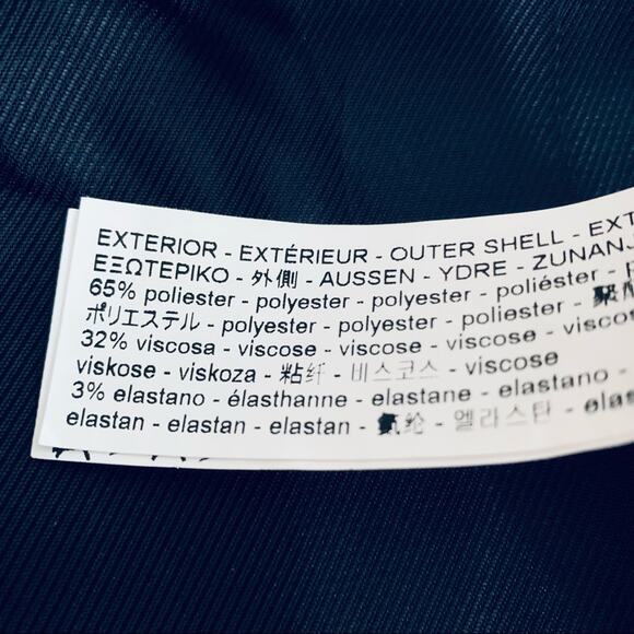 Zara plaid checkered jacket with back pleat size XS - Picture 8 of 14